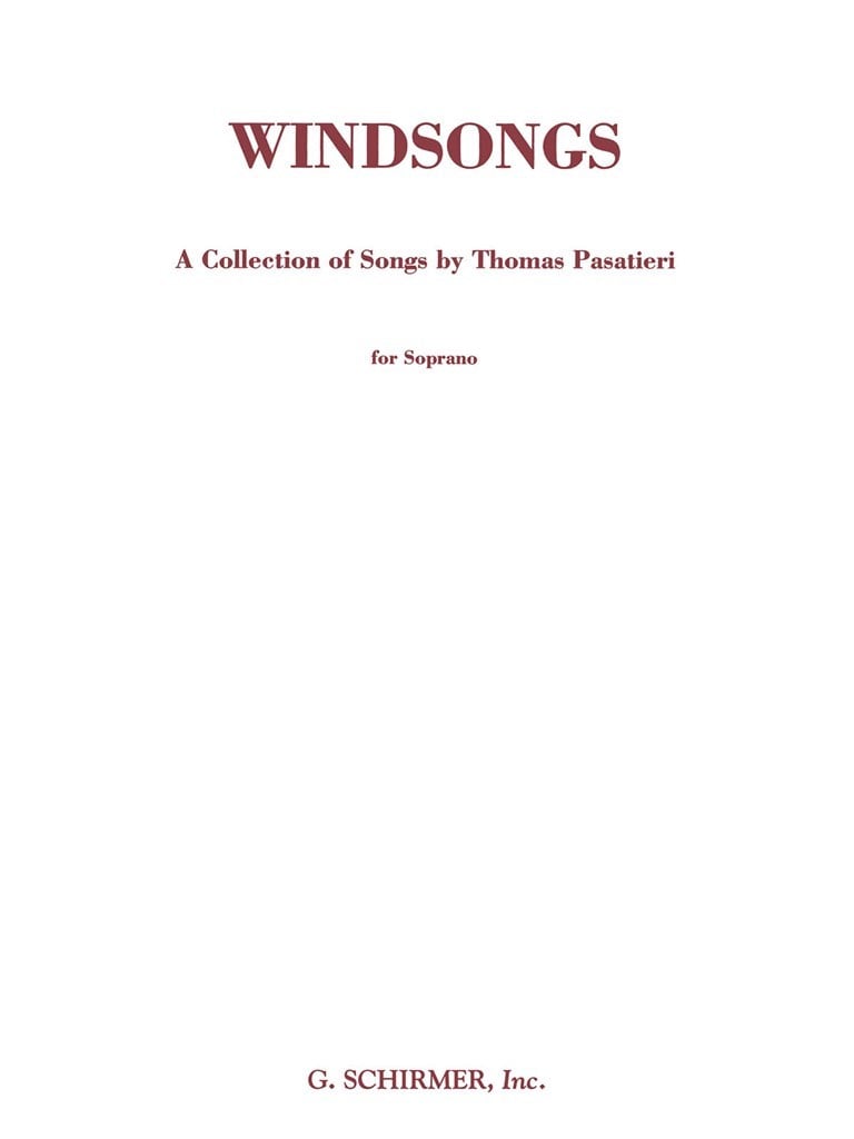 Windsongs: A Collection of Songs for Soprano